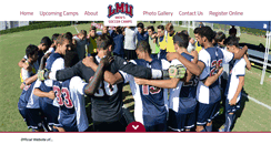 Desktop Screenshot of lmumenssoccercamps.com